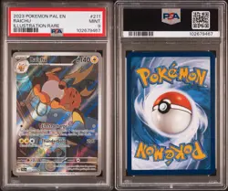 Raichu 2023 Pokemon PAL EN Illustration Rare 211/193 PSA 9 MINT - Image 5
