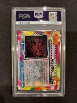 PSA 9 Legends Foil Topps Pokemon Movie Edition - Image 2
