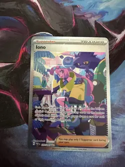 Pokemon TCG: SV - Paldean Fates, Iono 237/091 SIR - Image 1