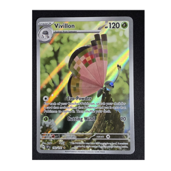 Vivillon 193/191 Sv08 Surging Sparks Illustration Rare Full Art Holo Eng 120HP - Image 1