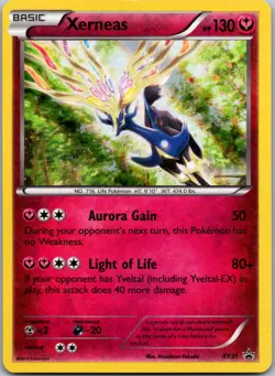Xerneas #XY31 Holo XY Black Star Promos Pokemon LP - Image 1