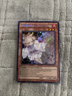 Ash Blossom & Joyous Spring 1st Edition Secret Rare MACR-EN036 LP Yugioh - Image 3