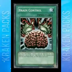 YUGIOH Brain Control TLM-EN038 Super Rare 1ST ED NM 💎 PACK FRESH/NO PLAY 💎 - Image 1