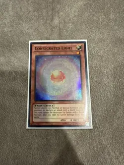 Yugioh- Consecrated Light - AP04-EN006 - Super Rare - LP - Image 1