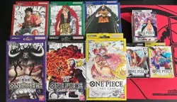 One Piece Card Game Starter Deck ST01-09 Set of 9 Factory Sealed Japanese Bandai - Image 1