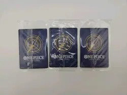 One Piece OP13 Thrice Promo Set Sealed. Monkey D. Luffy & Sabo & Portgas D. Ace - Image 3