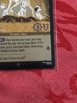FOIL Disney Lorcana: Fabled - Pongo - Determined Father - 02/204 FOIL - Image 5