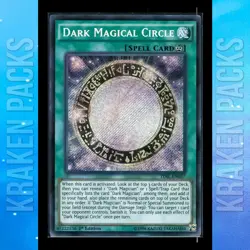 YUGIOH Dark Magical Circle TDIL-EN057 Secret 1ST ED NM 💎 PACK FRESH - Image 1