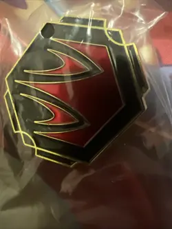 Lorcana Whispers in the Well League Promo Pin Ruby Ink with Free Shipping - Image 3