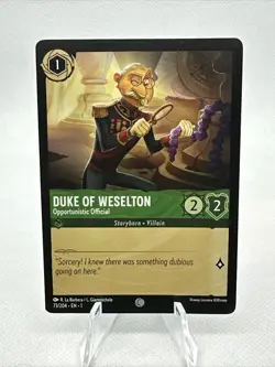 Disney Lorcana TCG: The First Chapter Duke Of Weselton 73/204 - Image 1