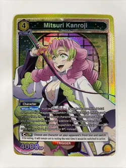 Union Arena Demon Slayer Mitsuri Kanroji SR UE05BT/KMY-1-020 Foil - Image 1