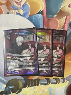 x1 Union Arena Ken Kaneki UE18BT TKG 1 042 Tokyo Ghoul English SR TCG Super Rare - Image 1