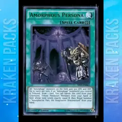 YUGIOH Amorphous Persona SHVI-EN062 Ultra Rare 1ST ED NM 💎 PACK FRESH - Image 1