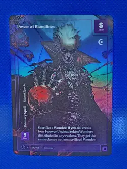 Wonders of the First Power of Bloodlines Formless Foil 1st Edition Alt-Art - Image 1