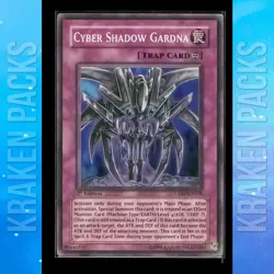 YUGIOH Cyber Shadow Gardna CDIP EN058 Super 1ST ED NM 💎 PACK FRESH - Image 1
