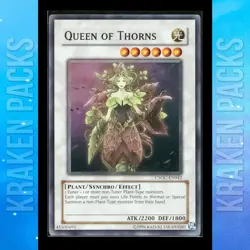 YUGIOH Queen of Thorns CSOC-EN042 Super Rare 1ST ED NM 💎 PACK FRESH - Image 1