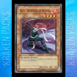 YUGIOH Rose, Warrior of Revenge CSOC-EN000 Ultra UNL NM 💎 PACK FRESH - Image 1