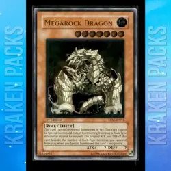 YUGIOH Megarock Dragon (UTR) TLM-EN015 Ultimate 1ST ED NM 💎 PACK FRESH - Image 1