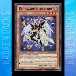 YUGIOH Evilswarm Kerykeion LTGY-EN094 Super 1ST ED NM 💎 PACK FRESH - Image 1