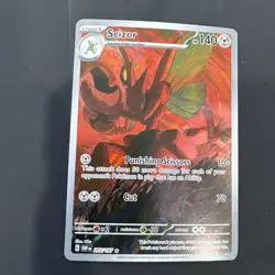 Scizor 205/197 Pokemon Obsidian Flames Illustration Rare Near Mint NM - Image 1