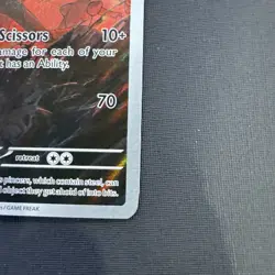 Scizor 205/197 Pokemon Obsidian Flames Illustration Rare Near Mint NM - Image 3