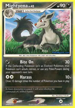 Pokemon - Mightyena - 66/146 - Uncommon - Legends Awakened - NM - Image 1