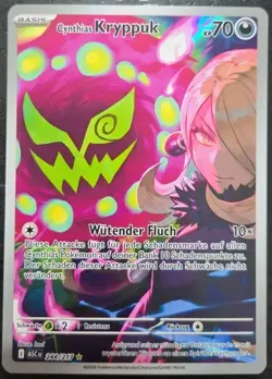 Pokemon Cynthias Kryppuk ASC 244/217 Erhabene Helden Deutsch Near Mint - Image 1
