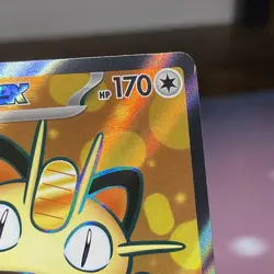 Meowth ex Full Art 107/088 Me03: Perfect Order Pokemon TCG - Image 2