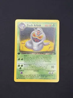 2000 Pokemon Team Rocket - 1st Edition - Dark Arbok 19/82 - Ungraded LP 763902 - Image 1