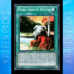 YUGIOH Noble Arms of Destiny LTGY-EN087 Super 1ST ED NM 💎 PACK FRESH 💎 - Image 1