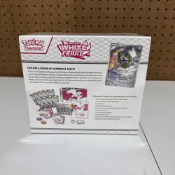 POKEMON TCG S&V WHITE FLARE ETB ELITE TRAINER BOX - FACTORY SEALED - Image 3