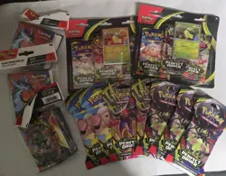 Pokemon TCG Mixed Lot Sealed Items-Mega Evolut Phantasmal Flames+ Perfect Order - Image 1