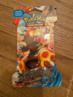 Pokemon TCG XY Primal Clash Booster Pack - Sealed - Groudon - Image 1