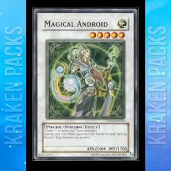 YUGIOH Magical Android TDGS-EN043 Super Rare UNL NM 💎 PACK FRESH - Image 1