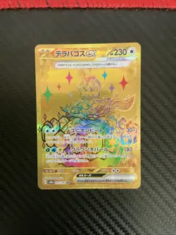 Terapagos ex 237/187 Ultra Rare Pokemon TCG SV8a: Terastal Fest ex NM - JP - Image 1