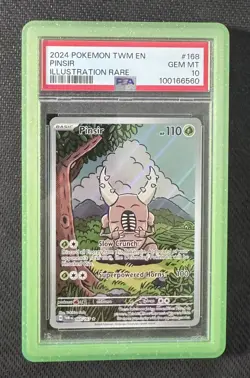 Pokemon Pinsir 168 Twilight Masquerade PSA 10 GEM MINT - Image 1