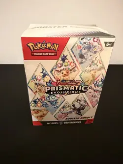 Pokemon Prismatic Evolutions Booster Bundle Box Scarlet & Violet TCG - Image 1