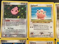 Pokemon TCG Vintage Lot of 11 Igglybuff Holofoil Cleffa Smoochum Unseen Forces - Image 4