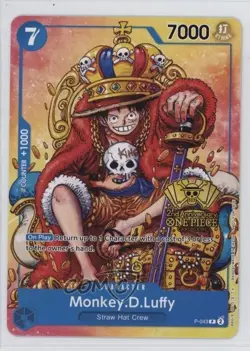 2022-Current One Piece Card Game: Promos English Monkey D Luffy #P-043 - Image 1