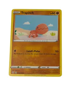 Pokemon Card Trapinch 089/189 Darkness Ablaze Common Fighting TCG 2020 Basic 60. - Image 1