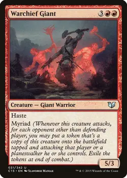 Warchief Giant - Commander 2015 | MTG Card - Image 1