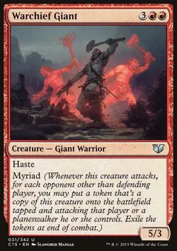 Warchief Giant - Commander 2015 | MTG Card - Image 3