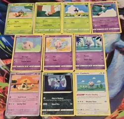 Asako Ito Pokemon Card Lot (10 Cards) | Soft Art Style Collection | NM/M - Image 1