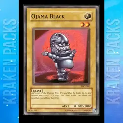 YUGIOH Ojama Black IOC-002 1ST ED NM 💎 PACK FRESH/NO PLAY 💎 - Image 1
