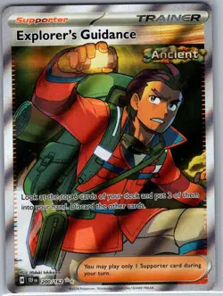 Explorer's Guidance 200/162 - Temporal Forces - Pokemon Card - NM - Image 1