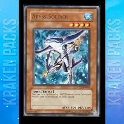 YUGIOH Abyss Soldier CP02-EN007 Rare 1ST ED NM 💎 PACK FRESH/NO PLAY 💎 - Image 1