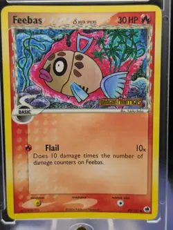 Feebas 49/101 Holo LMP Stamped Pokemon Card - Image 1