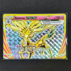 Xerneas BREAK - 82/114 - Rare BREAK - Steam Siege - Pokemon Card - NM/M - Image 1