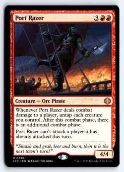 Port Razer 230 Commander: The Lost Caverns of Ixalan Magic: The Gathering LP - Image 1