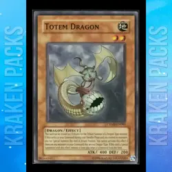 YUGIOH Totem Dragon CRMS-EN085 Super Rare 1ST ED NM 💎 PACK FRESH/NO PLAY 💎 - Image 1